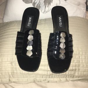 Black Vaneli sandals